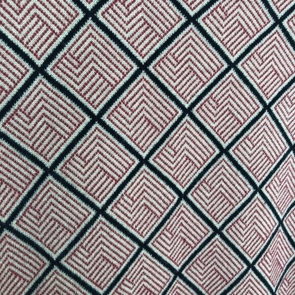 Zara Knit Sweater Dress Geometric Size Medium - Picture 5 of 7